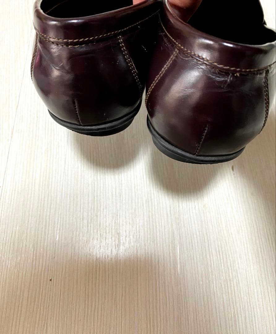 コーチ　ローファー　ブラウン