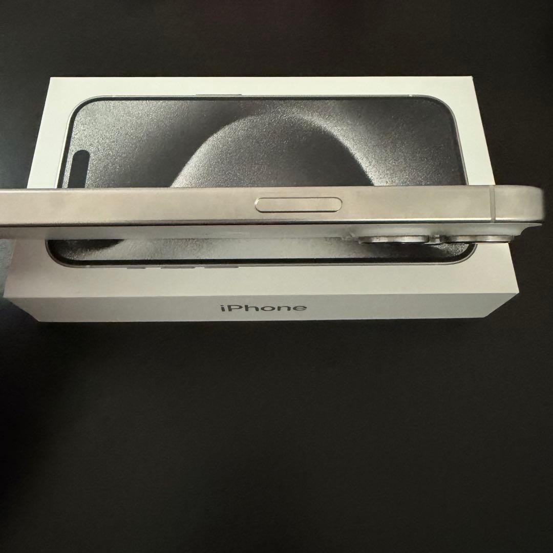 スマートフォン本体 Apple iPhone 15 Pro White Titanium 128GB