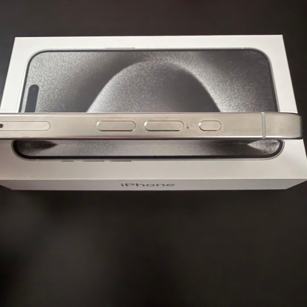 スマートフォン本体 Apple iPhone 15 Pro White Titanium 128GB