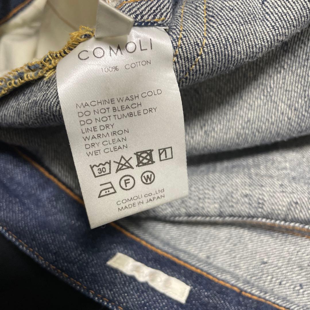 【美品】comoli コモリ 5pデニム ジーンズ
