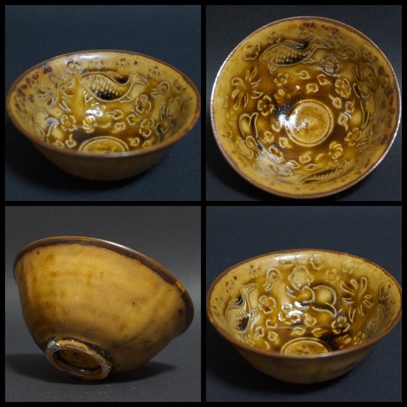 現代陶芸家寺島裕二造 小鉢深鉢,長江重和造 蓋付小鉢 ,田村文宏造小鉢三点セット