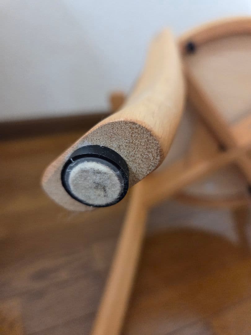 カンディハウス　旭川　椅子　ルントオムチェア　レザー　イエロー