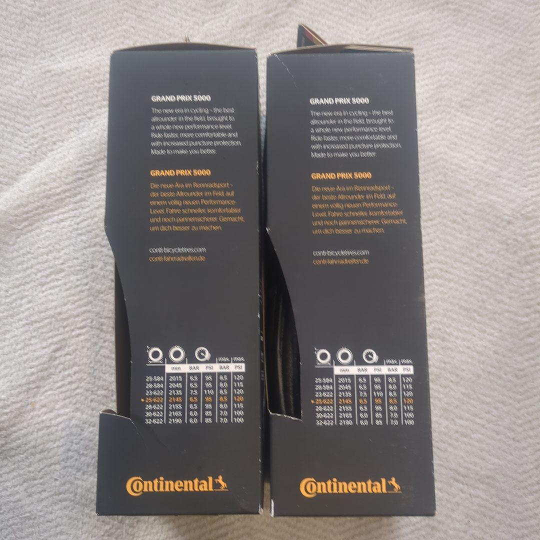 GrandPrix5000 700×25　クリンチャー 2個セット