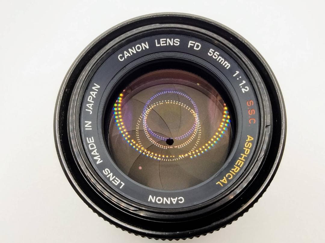 ★超希少・極上・〇マーク★ Canon 55mm f1.2 ASPHERICAL