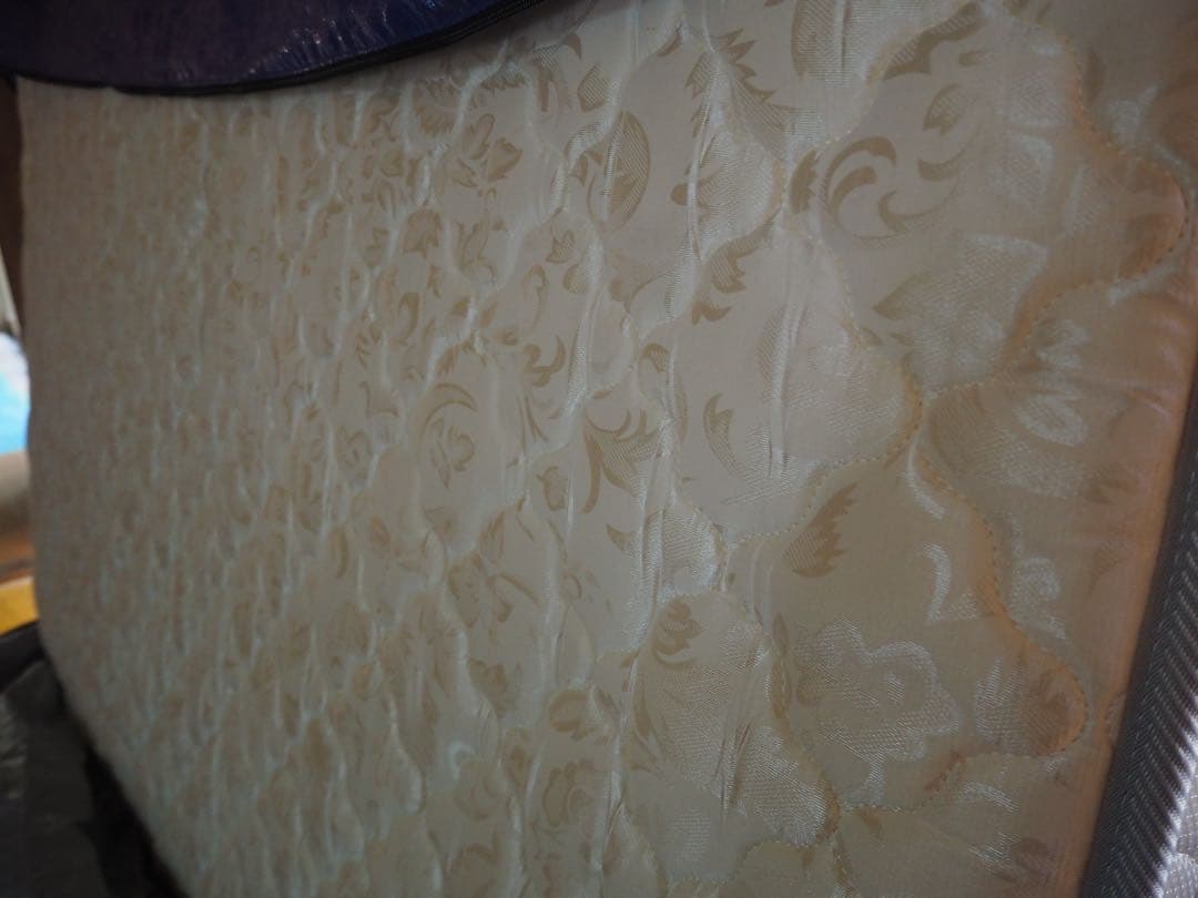 花柄キルティングマットレス