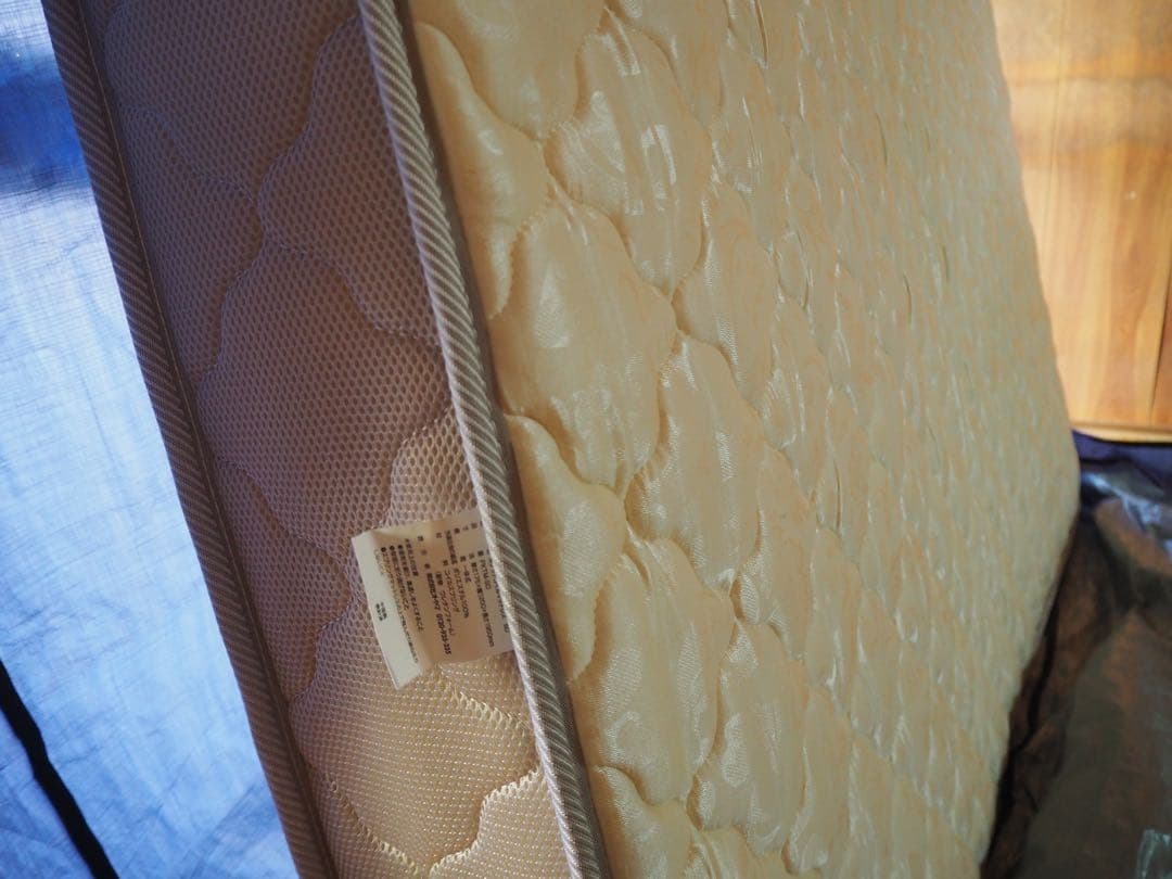 花柄キルティングマットレス