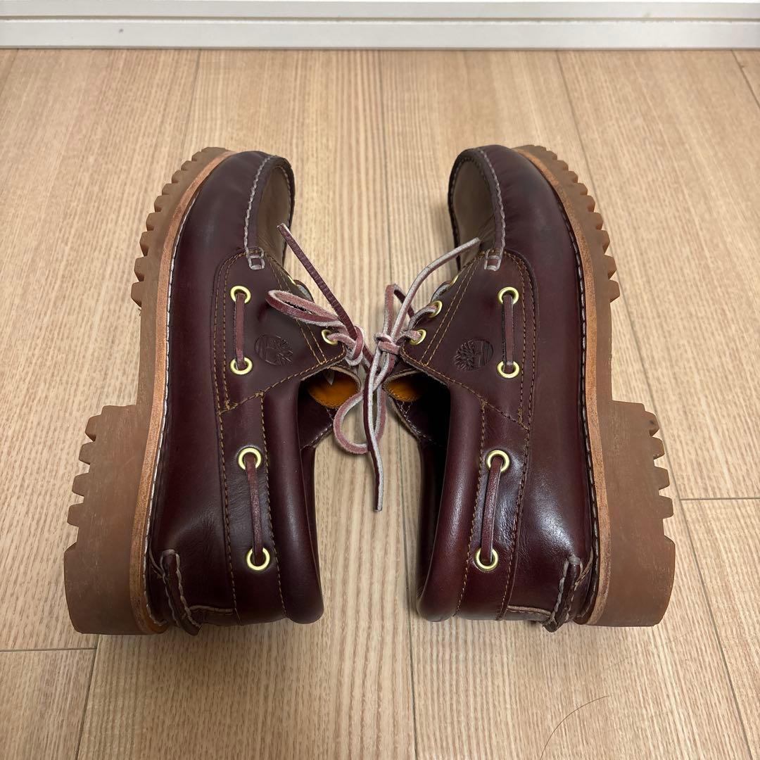 Timberland 3eye バーガンディ ヒデ