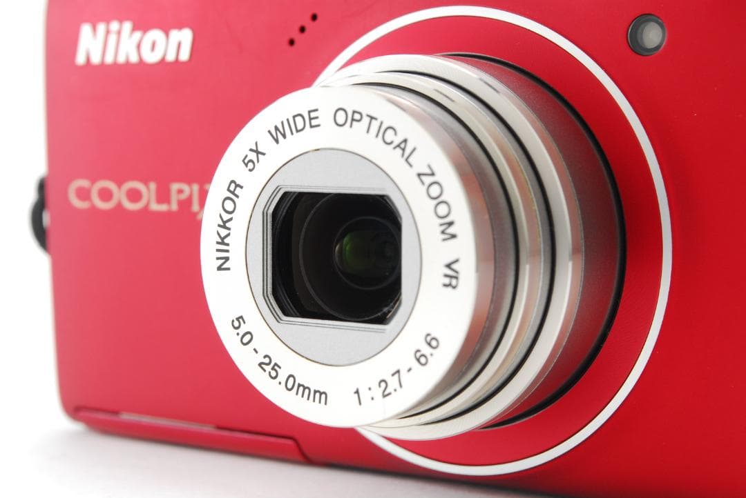 Nikon COOLPIX S5100 レッド 付属品多数 動作確認済み
