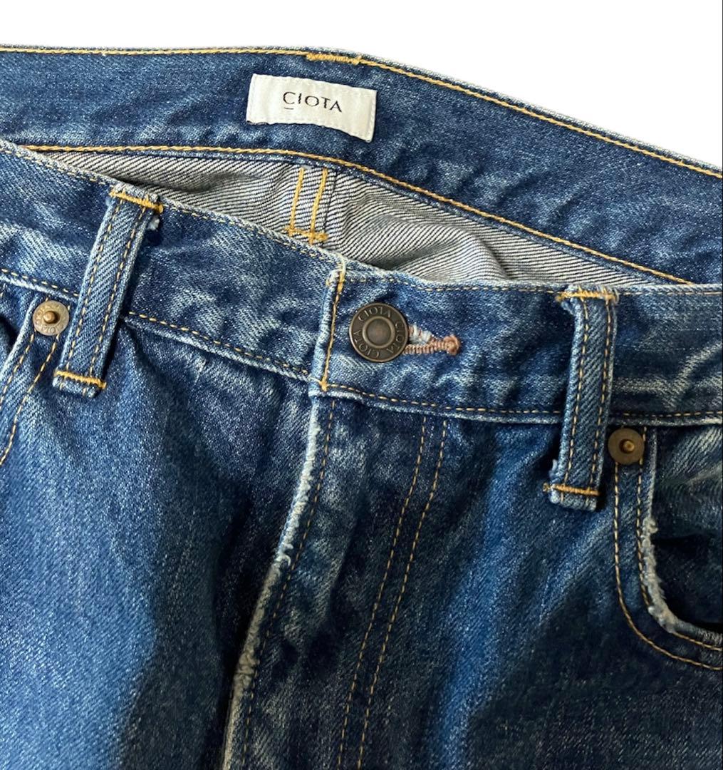 CIOTA デニムパンツ　PT34 生機 本藍 日本製