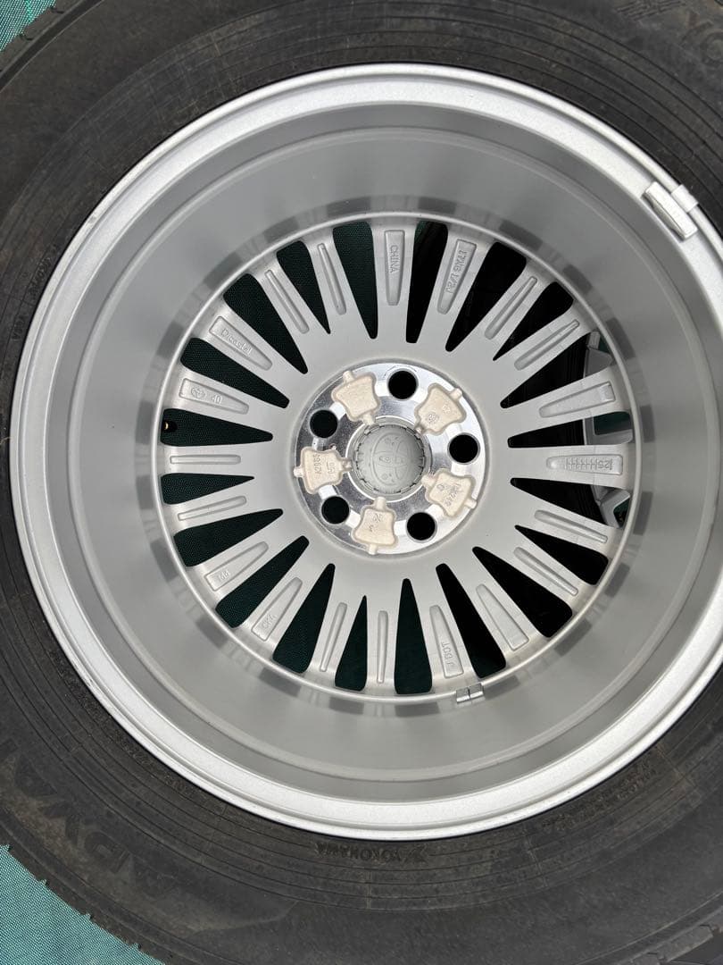 【最終値下げ】40アルファード17インチ純正アルミホイール タイヤセット新車外し