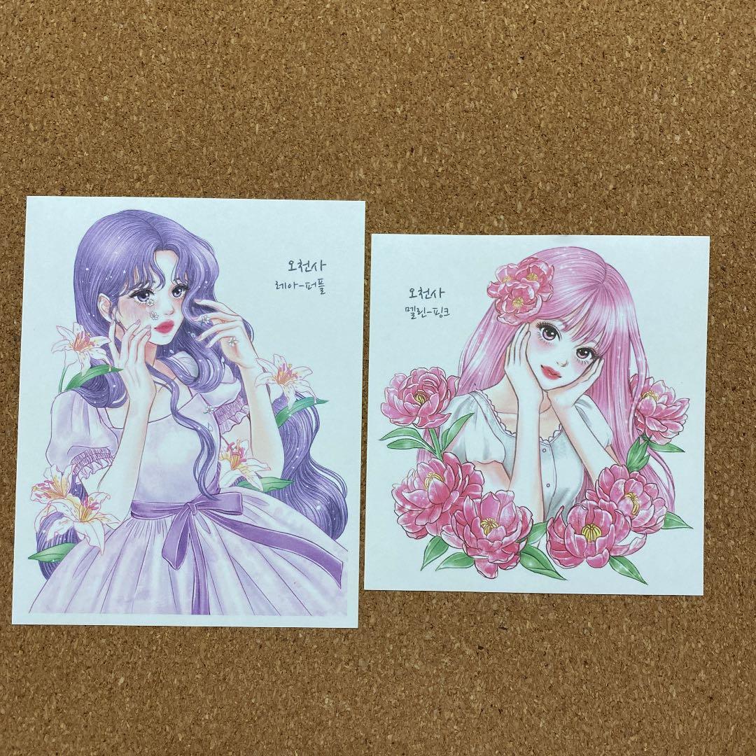 人気作家様  o1004様 海外ステッカー セット♡女の子♡2