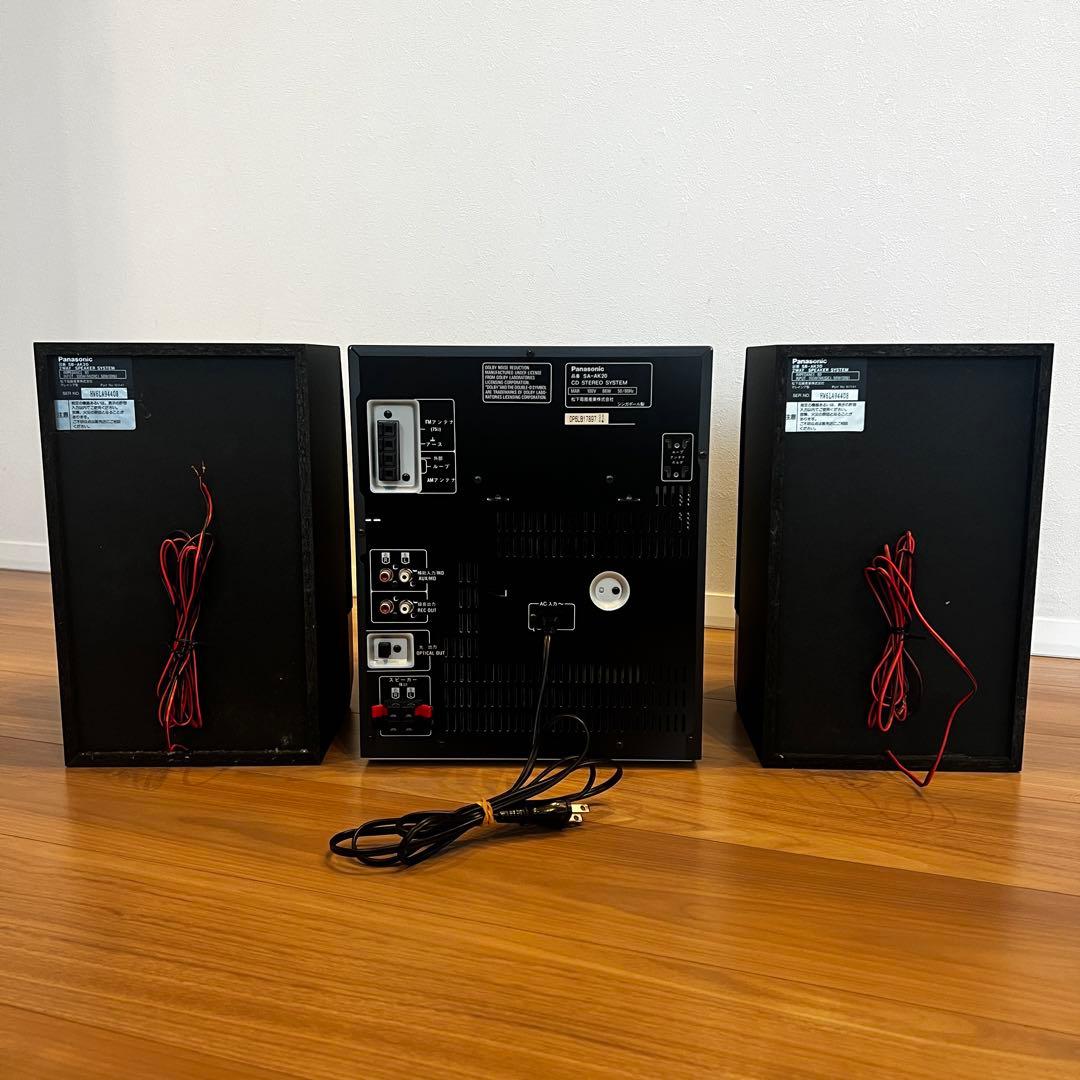 良好　Panasonic マッシュ SC-AK20 5チェンジャー 現状渡し
