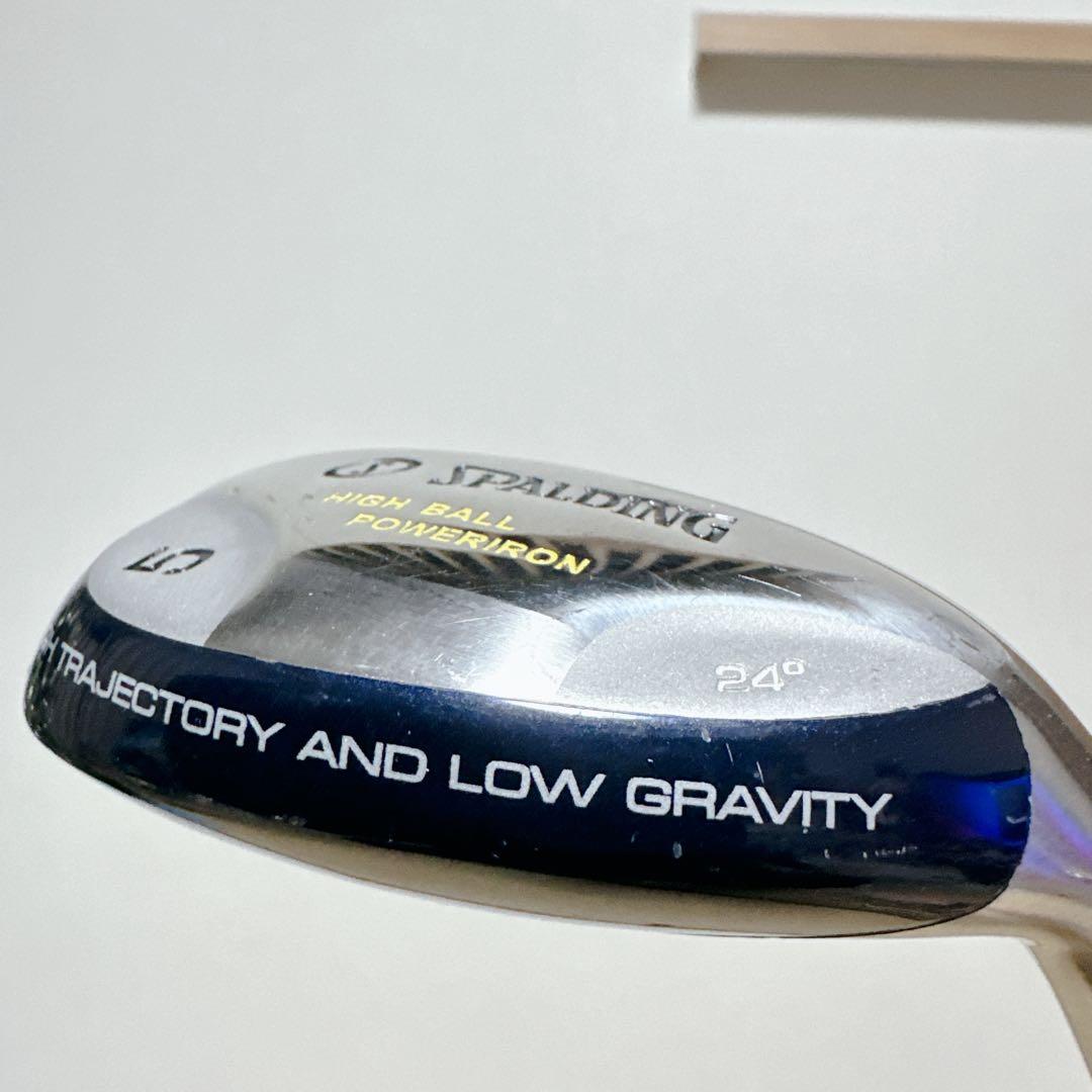 美品 SPALDING ハイボールパワーアイアン 6本セット スポルディング