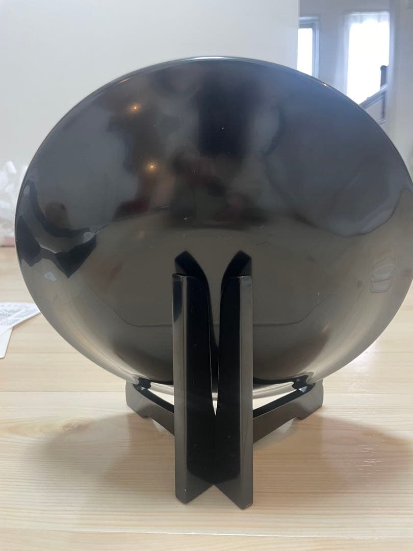 田谷漆器店　友田裕次作　飾り皿　コスモス柄