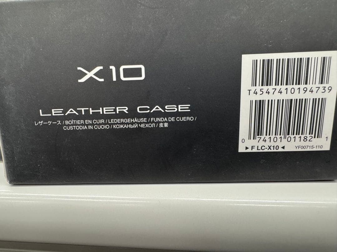 Fujifilm X10 デジタルカメラ レザーケース付き