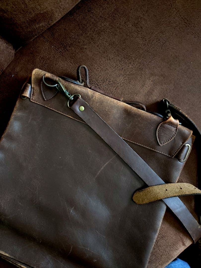 ビンテージレザーバック、ダブルアールエルジュディーオーガー好きな方に