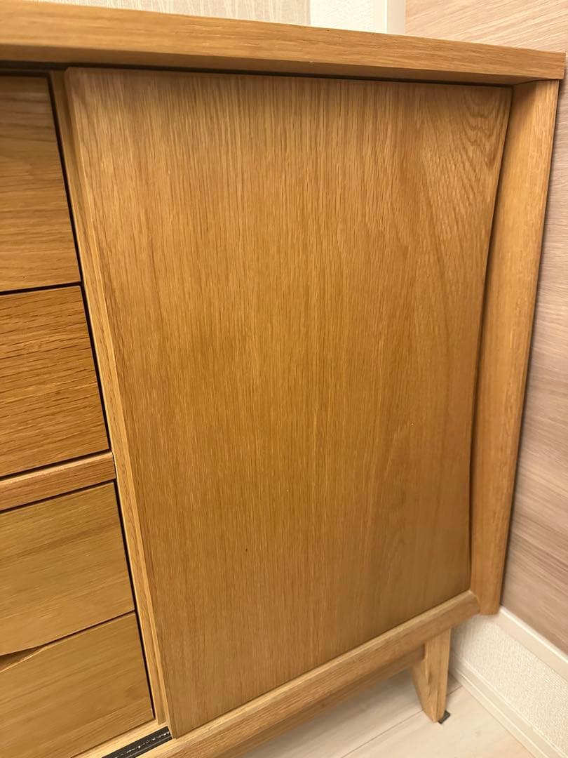 美品 unico ウニコ SIGNE シグネ サイドボード キャビネット