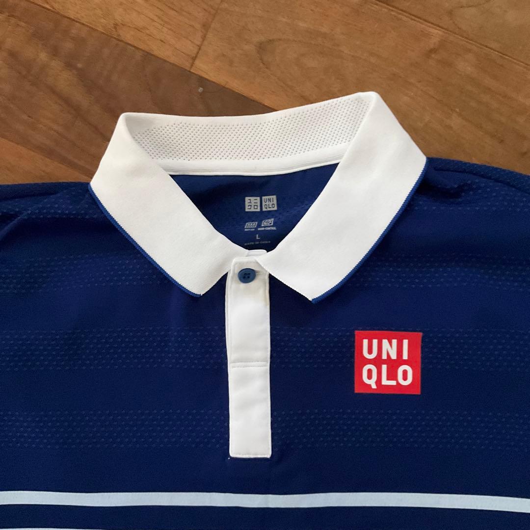 錦織圭モデル ポロシャツ Lサイズ ユニクロ テニス