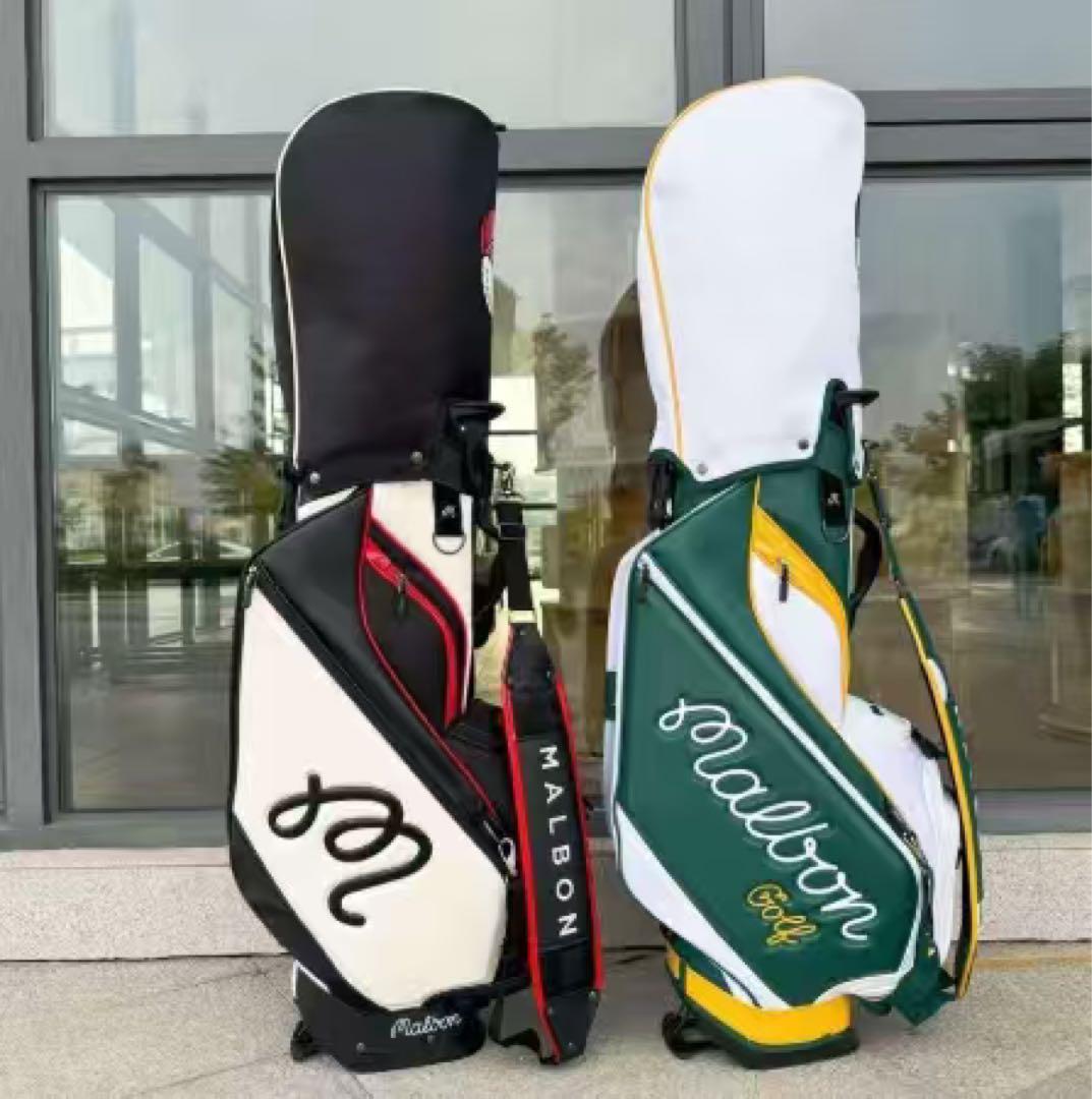 Malbon golf ゴルフ バッグ キャディバッグ スタンド型バッグ