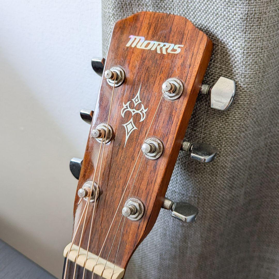 Morris F-35 フォークギター 美品 弦新品 ネック正常 弦高低め