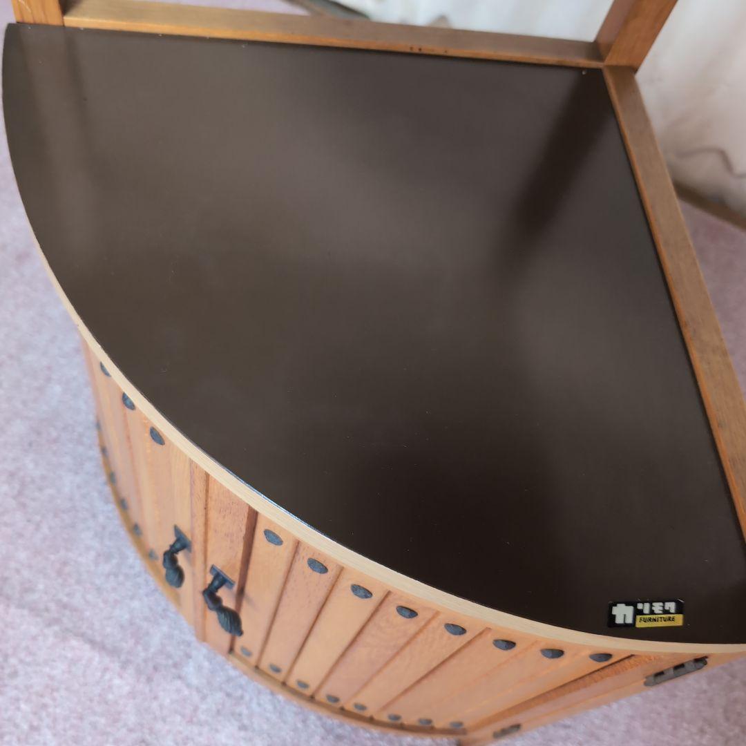 オールドカリモクkarimokuコーナーラック