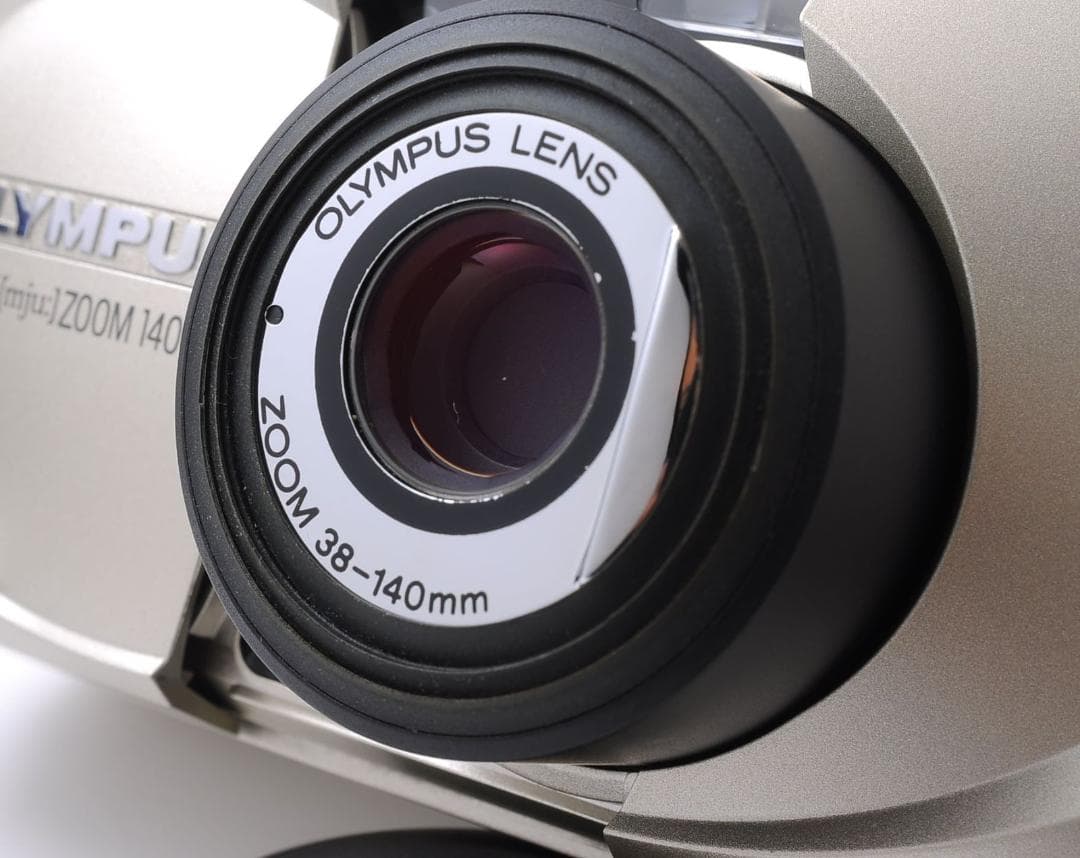 【動作品】OLYMPUS μ ZOOM 140 コンパクトフィルムカメラ