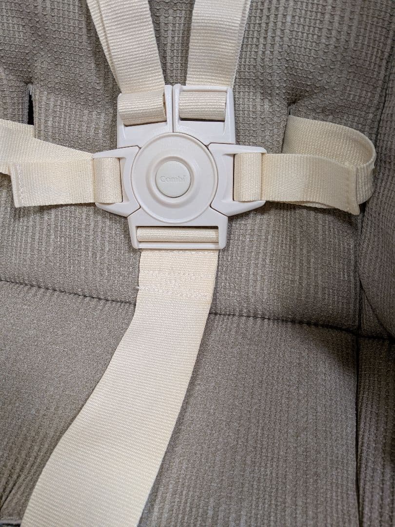 【すー★】コンビ ネムリラ マーブルベージュ ハイローチェア★エルゴ授乳ク