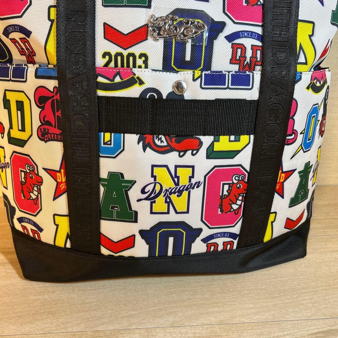 ダンスウィズドラゴン　バリスティックプリント　トートバッグ　ゴルフバッグ