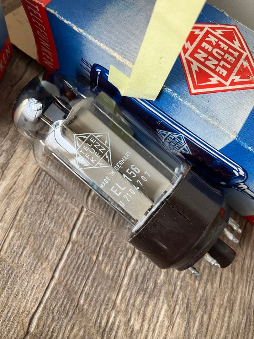 NishiTubes 様用　TELEFUNKEN EL156 真空管 6点セット
