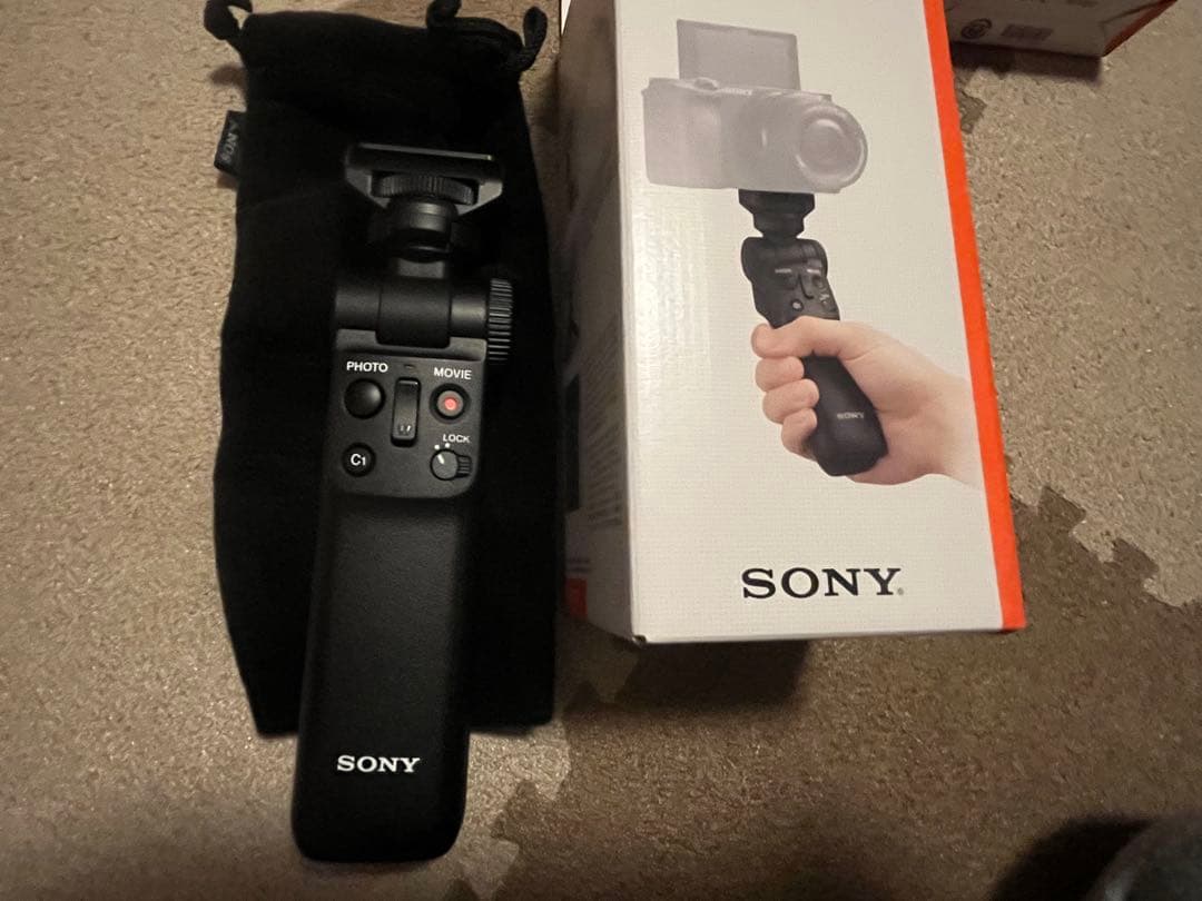 SONY VLOGCAM ZV-1G シューティンググリップキット ホワイト