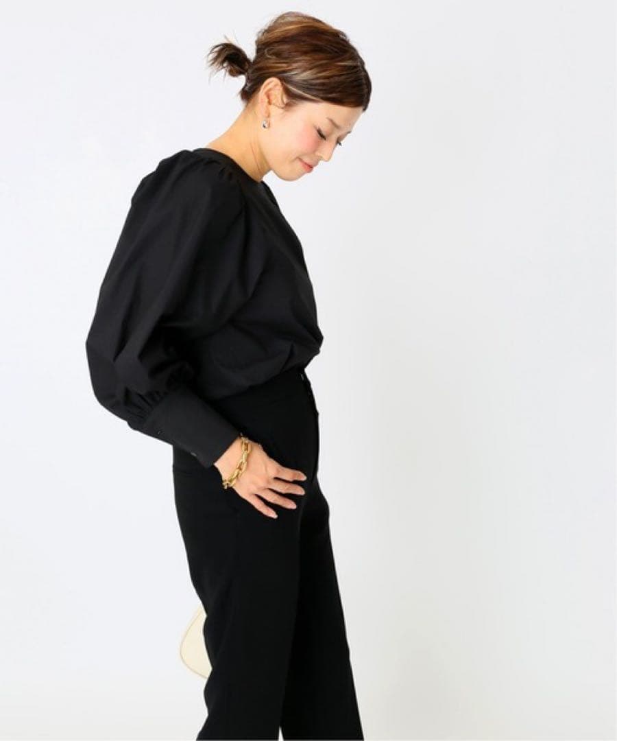 Deuxieme Classe celeri volume sleeveブラウス