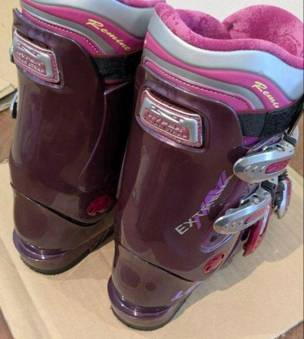 【美品】LOCO 女性用スキーブーツ 23.5cm 日本製