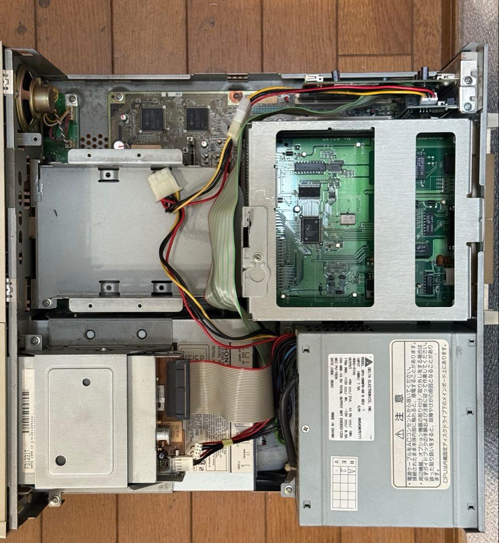 【メンテナンス済】PC-9821Xa12 Pentium200MHz/4GBCF