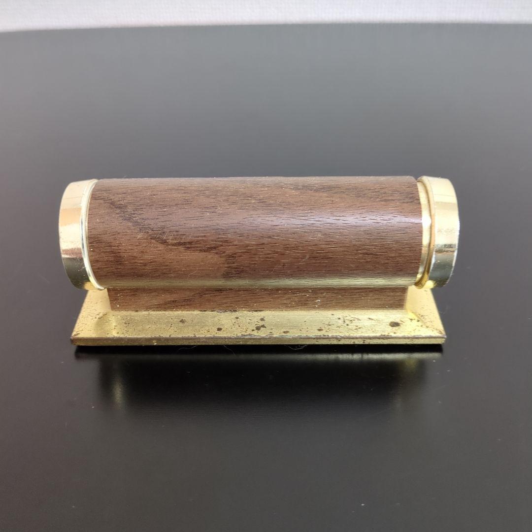 パークシャーマン 卓上デスクカレンダー ヴィンテージ 木目調 レトロ