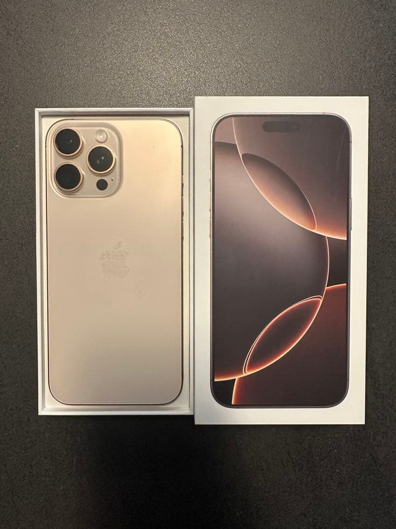 iphone 16 Pro max 256gb バッテリー100% 充放電91回