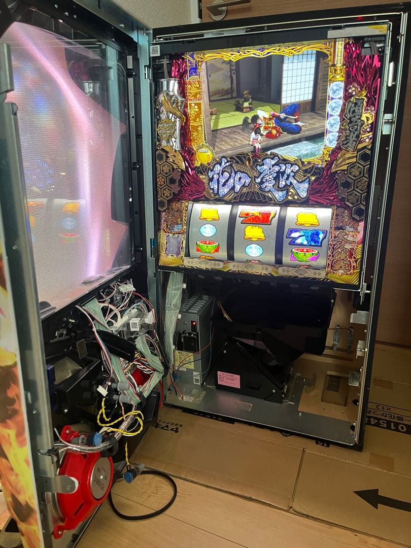 花の慶次 スロット実機　これより我ら修羅に入る