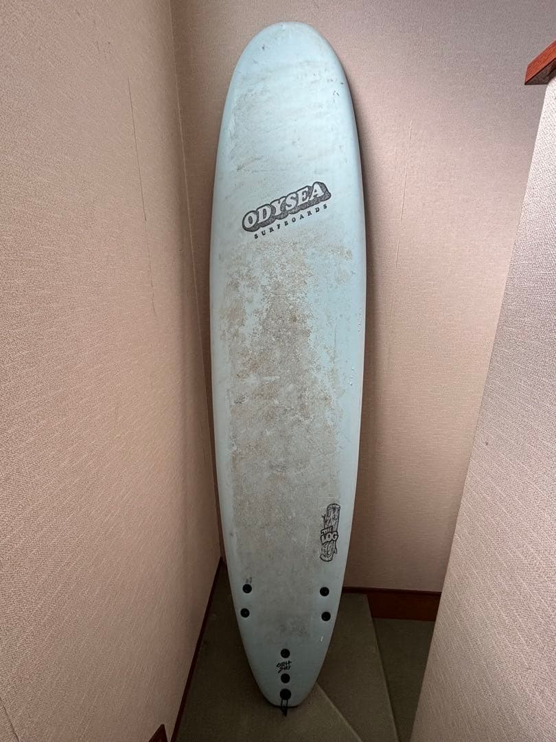 ODYSEA Catch Surf 8’0 ハイビスカス柄 ソフトサーフボード