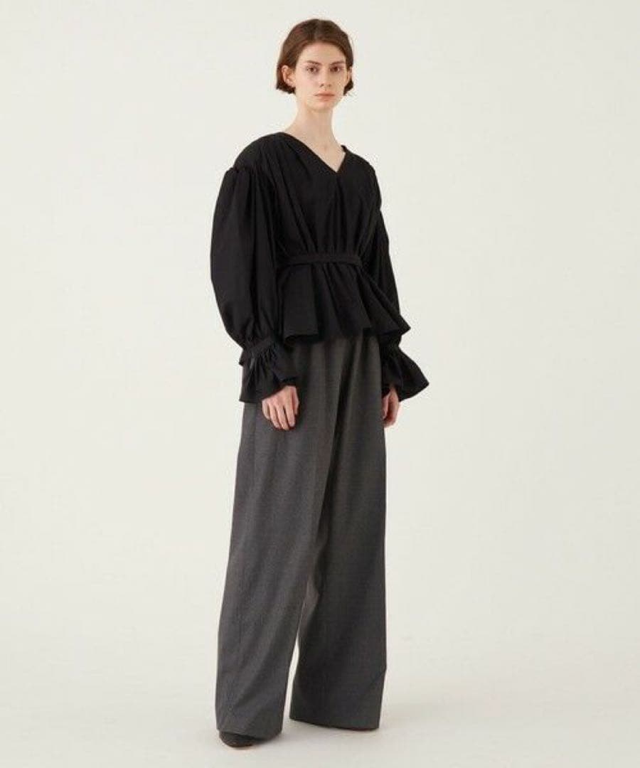 新品　トゥモローランド　4,2万円　EVA MANN ボリュームスリーブブラウス