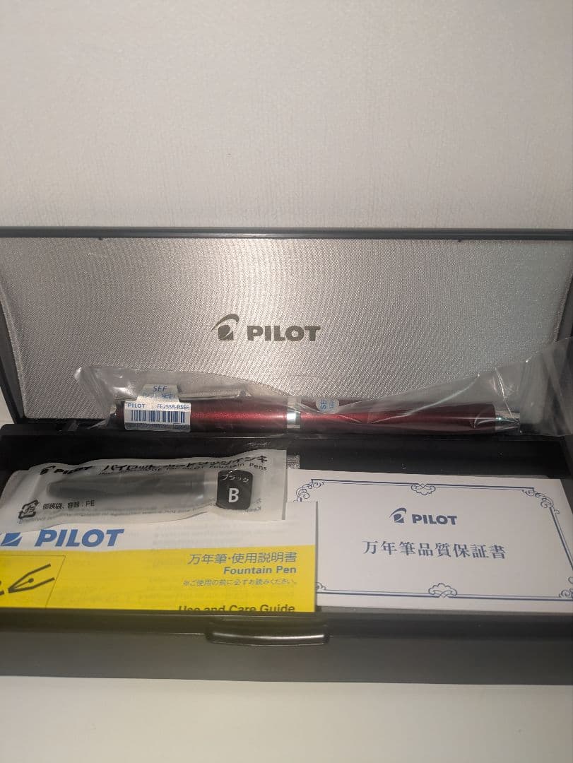 e*様 【新品】PILOT 万年筆 エラボー ソフト極細