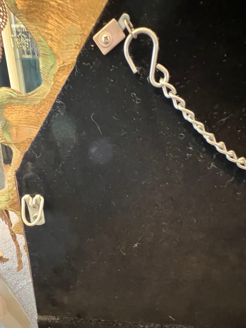 バロックスタイル ゴールド 壁掛け　鏡