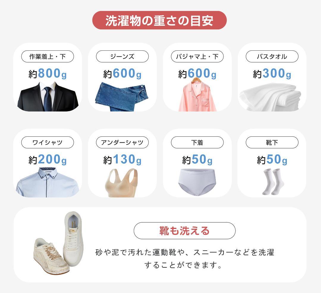 洗濯機 洗濯容量7.6kg 脱水容量5.5kg 7.6キロ キレイ タイマー