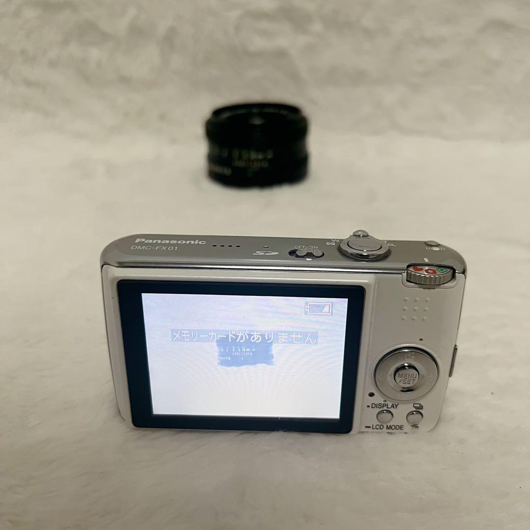 動作確認済み パナソニック LUMIX DMC-FX01 オールドコンデジ