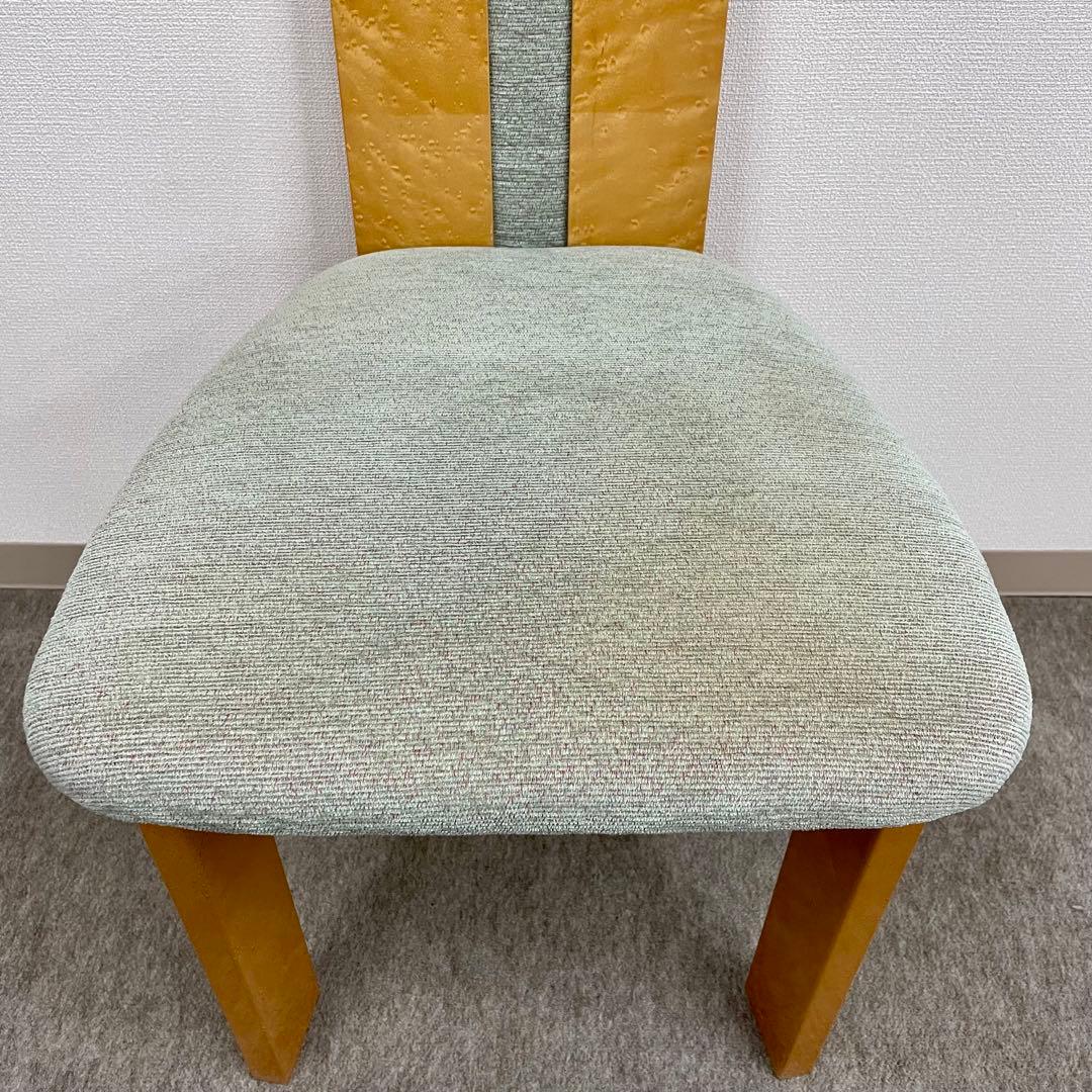 大塚家具【松創】(府中) ダイニングチェア \"バーズアイメイプル\" No.4