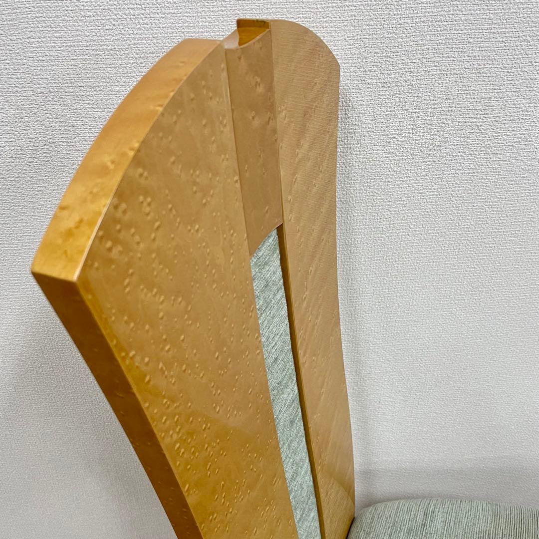 大塚家具【松創】(府中) ダイニングチェア \"バーズアイメイプル\" No.4