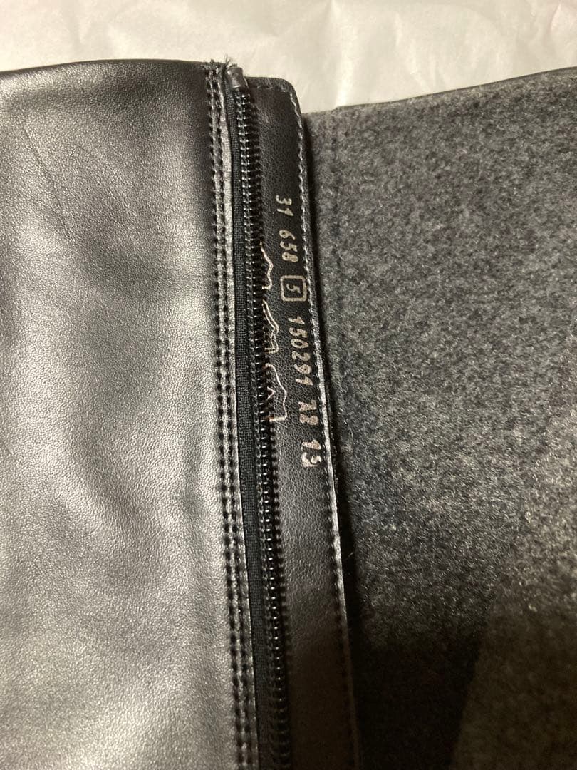 大特価❗️【新品】Gabor　ガボール　上質　レザーブーツ　黒ロングブーツ　靴