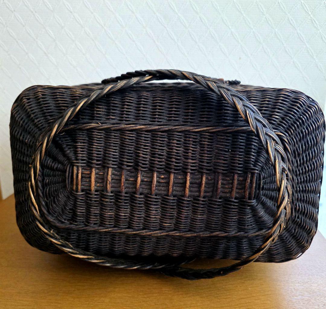 美品　フランス　アンティーク バスケット　籠　 パニエ　カゴ