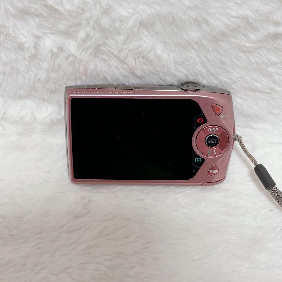 【美品】CASIO EX-Z2300 ピンク コンパクトデジタルカメラ 動作品