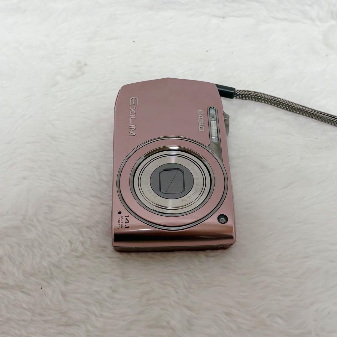 【美品】CASIO EX-Z2300 ピンク コンパクトデジタルカメラ 動作品