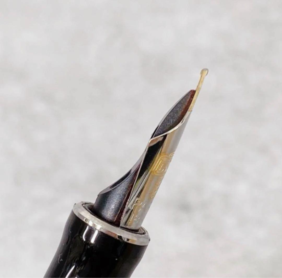 W014 PARKER DUOFOLD 18K750 金 万年筆 筆記用具