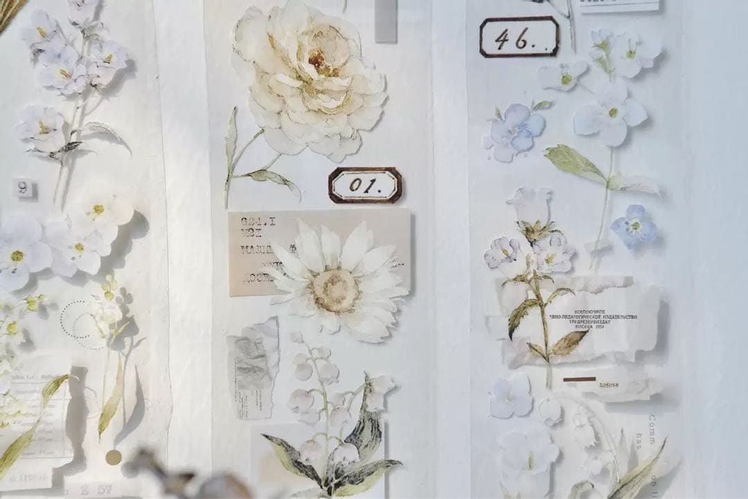 ⭐️SALE⭐️ 雀斑茶《铃兰奶绿》海外マスキングテープ　マステ 【1638】